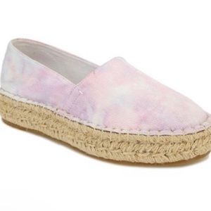 Splendid Anthropology Laney Tie Dye size 9 1/2